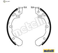 Metelli Brake Shoe Set 53-0220 - for Kia Forte/Forte5/Koup/Cerato/K3/Rio 1.5L 4cyl