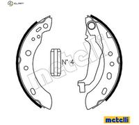 BRAKE SHOE SET 53-0288 FOR NISSAN CGA3DE 1.3L CG10DE 1.0L TD15 1.5L 4cyl