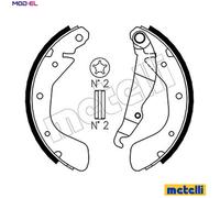 Metelli Brake Shoe Set 53-0308 for Opel Astra Hatchback 1.6L 4cyl