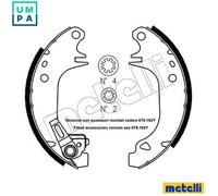 BRAKE SHOE SET 53-0320Y FOR PEUGEOT 205//I/Hatchback/Van/Mk/II/Convertible 1.4L