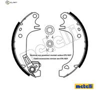BRAKE SHOE SET 53-0320Y FOR PEUGEOT 205//I/Hatchback/Van/Mk/II/Convertible 1.4L
