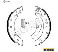 BRAKE SHOE SET 53-0332 FOR PEUGEOT 206+ 207/207+ KFW /KFV /KFU /KFX /KFT 1.4L