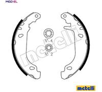BRAKE SHOE SET 53-0345 FOR RENAULT 11 ENCORE SUPER/Hatchback/Van LUTECIA 19/
