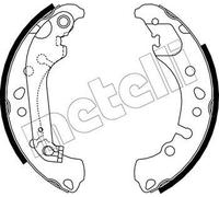 METELLI 53-0721 Brake Shoe Set