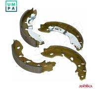 Ashika Brake Shoe Set 55-00-0202 - for Fiat 500/500C, Panda & Ford KA