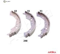 ASHIKA 55-02-248 Brake Shoe Set