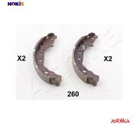 ASHIKA 55-02-260 Brake Shoe Set