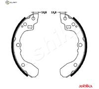 BRAKE SHOE SET 55-03-398 FOR KIA MENTOR/SHUMA T8/TED 1.8L 4cyl MENTOR SHUMA
