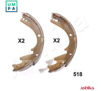 ASHIKA 55-05-518 Brake Shoe Set