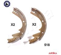 ASHIKA 55-05-518 Brake Shoe Set