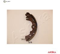 Brake shoes Rear Axle 55-06-616 ASHIKA for DAIHATSU TREVIS