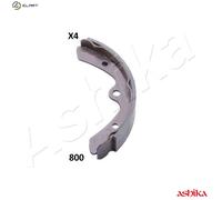 BRAKE SHOE SET 55-08-800 FOR SUZUKI F8A 0.8L 4cyl LJ80