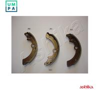 ASHIKA 55-08-822 Brake Shoe Set for SUZUKI