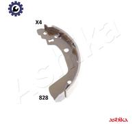 ASHIKA 55-08-828 Brake Shoe Set
