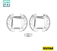TEXTAR 84018301 Drum brake kit
