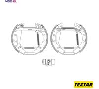 TEXTAR 84044703 Brake Set, drum brakes