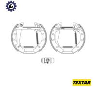 TEXTAR 84044703 Brake Set, drum brakes