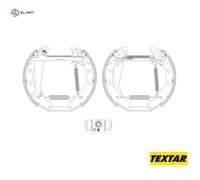 BRAKE SHOE SET 84044703 FOR SKODA CITIGO ROOMSTER/Praktik FABIA/Combi/II VW