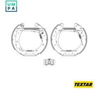 Brake shoes Pre-assembled 84053901 TEXTAR for RENAULT ESPACE Mk III