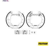 TEXTAR 84057402 Brake Set, drum brakes