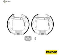 Textar Brake Shoe Set 84063300 – Rear, Pre-assembled for Hyundai Getz