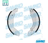 SAMKO 84480 Brake Shoe Set for PEUGEOT,RENAULT
