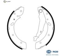 HELLA 8DB 355 001-761 Brake Shoe Set
