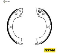 Textar Brake Shoe Set 91035200 for Mitsubishi Pajero/Shogun Mk II L200 L300