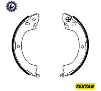 Textar Brake Shoe Set 91035200 for Mitsubishi Pajero/Shogun Mk II L200 L300