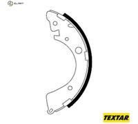TEXTAR 91039601 Brake Shoe Set