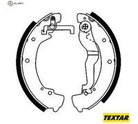 TEXTAR 91044600 Brake Shoe Set Rear for Transporter California Kombi