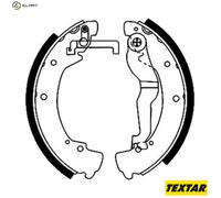 TEXTAR 91044600 Brake Shoe Set Rear for Transporter California Kombi