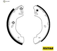 TEXTAR 91048500 Brake Shoe Set