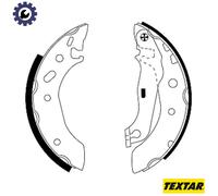BRAKE SHOE SET 91048800 FOR FORD AUSTRALIA MAZDA J4F/J4D 1.3L 4cyl KA Hatchback