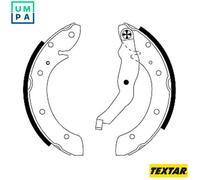 TEXTAR 91050000 Brake Shoe Set Rear for Megane Scenic Laguna
