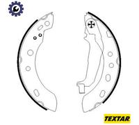 Brake shoes 91058300 TEXTAR for NISSAN MICRA II