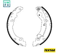 TEXTAR 91064600 Brake Shoe Set