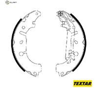 Brake Shoe Set Rear Lockheed System Fits Fiat Opel Vauxhall TEXTAR 91065400