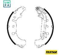 Brake Shoe Set Rear Lockheed System Fits Fiat Opel Vauxhall TEXTAR 91065400