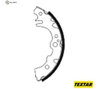 TEXTAR 91068000 Brake Shoe Set