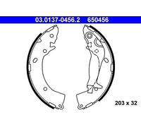 BRAKE SHOE SET 03.0137-0456.2 FOR HYUNDAI GETZ/PRIME TB CLICK G4ED 1.6L 4cyl