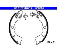 Brake Shoe Set ATE Fits NISSAN 100 Nx Almera I Sunny III 44060-50Y25