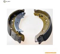 Brake shoes Rear Axle B120133 DENCKERMANN for SMART MITSUBISHI