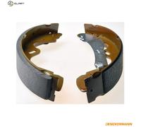 Brake shoes Rear Axle B120137 DENCKERMANN for NISSAN TERRANO II