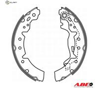 BRAKE SHOE SET C02063ABE FOR TOYOTA COROLLA/Liftback/Compact CARINA/II/Mk 1.8L