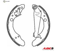 ABE C0A002ABE Brake Shoe Set