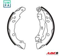 BRAKE SHOE SET C0C020ABE FOR PEUGEOT LANCIA CITROEN C3/II/Pluriel DS3 C2 1.4L
