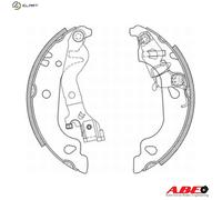 KRAFT 6023180 Brake Shoe Set