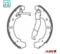 Brake shoes Rear Axle C0W005ABE ABE for VW LT28-50 Bus LT28-50 Van