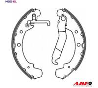 BRAKE SHOE SET C0W005ABE FOR VW LT28-50//Platform/Chassis/Van/Bus CH 2.0L 4cyl